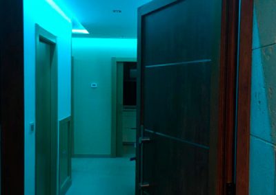 instalación de LED RGB de colores en vivienda en Simancas Valladolid