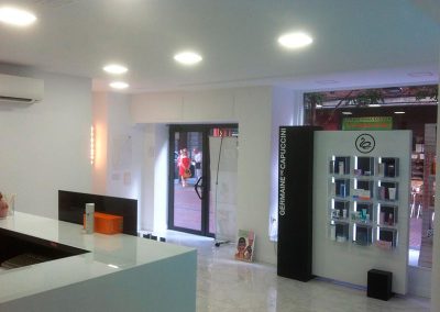 Instalación eléctrica para clínica de estética Valladolid