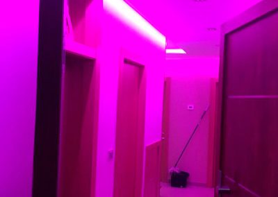 Instalación de LED RGB de colores en vivienda en Simancas Valladolid